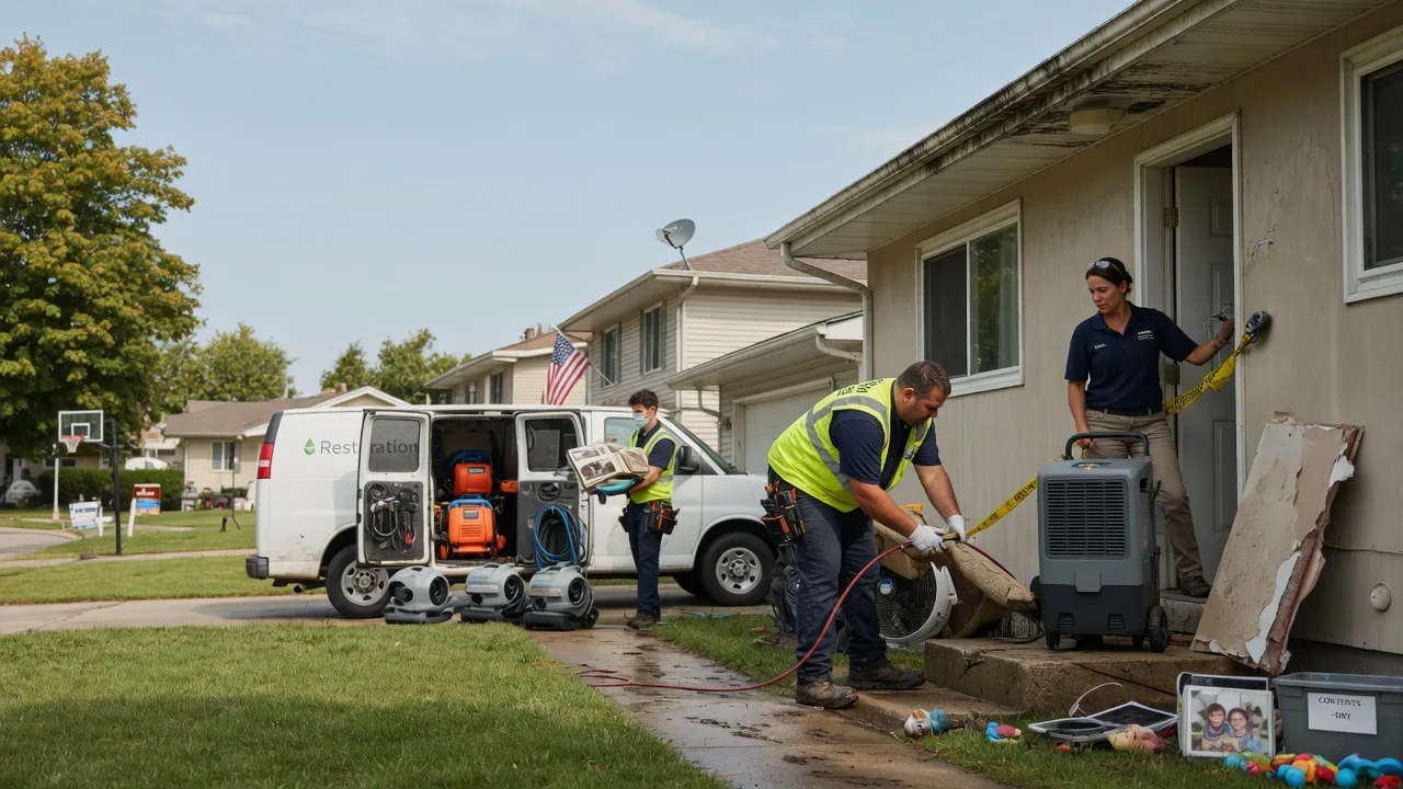Water Damage Restoration in East Peoria, IL near me